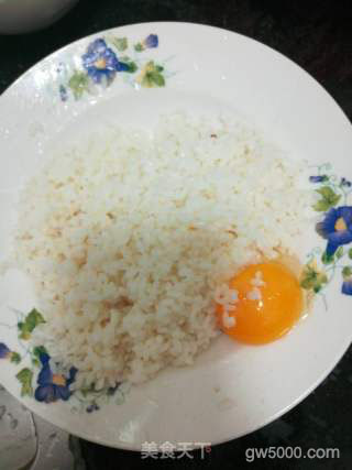 客家萝卜苗炒饭的做法步骤：1