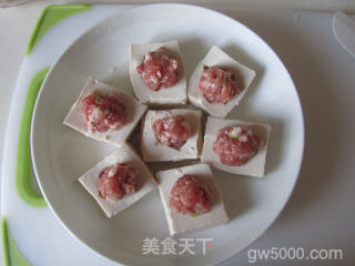 豆腐酿的做法步骤：4