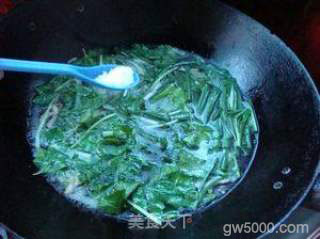 跟着电视学做菜——客家肉片汤的做法步骤：8