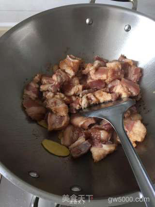 农家菜干扣肉的做法步骤：7