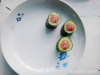 黄瓜酿肉的做法步骤：5