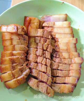 梅菜扣肉的做法步骤：5