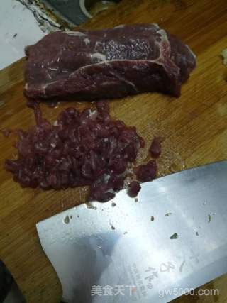 牛肉酿疏瓜的做法步骤：3