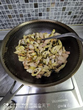 客家苦笋煲的做法步骤：5