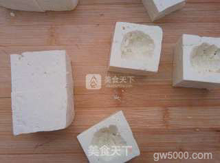 酿豆腐的做法步骤：1