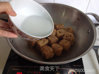 油豆腐酿肉的做法步骤：11