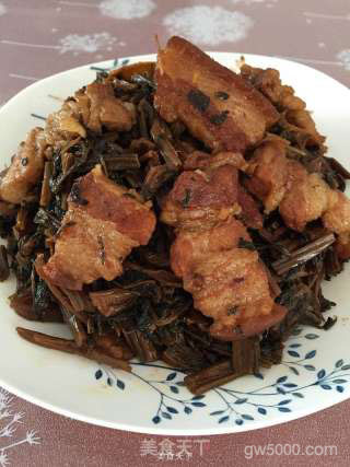 农家菜干扣肉的做法步骤：21