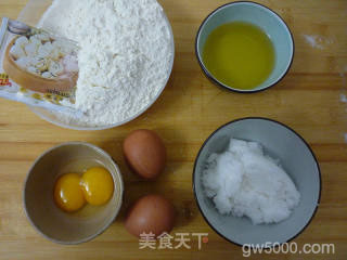 【山东】胶东喜饼的做法步骤：1