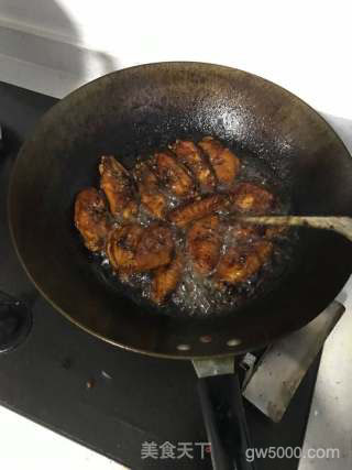 可乐鸡翅的做法步骤：6