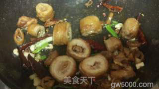 麻辣九转大肠的做法步骤：6
