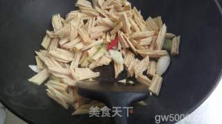 葱烧腐竹的做法步骤：5