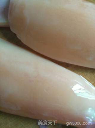 酱汁鱿鱼的做法步骤：2
