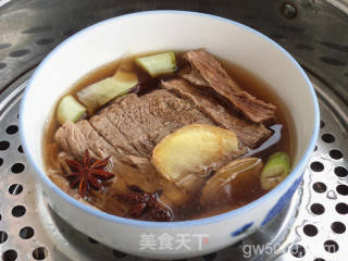 扒牛肉条的做法步骤：7