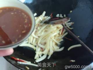 醋溜白菜的做法步骤：8