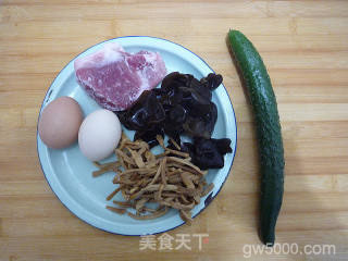木须肉的做法步骤：1