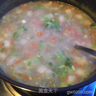 虾仁胡萝卜粥的做法步骤：10