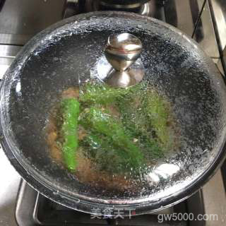 青椒酿肉的做法步骤：10