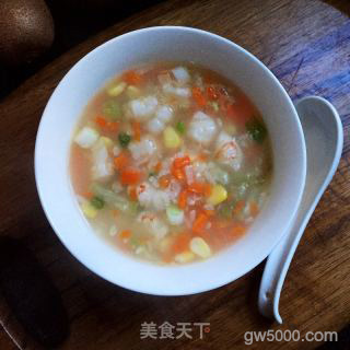 虾仁胡萝卜粥的做法步骤：11