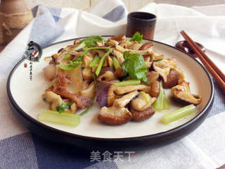 【闽南】香菇煸肉的做法步骤：6