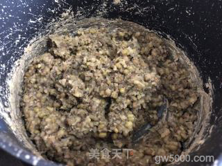 莆仙红团(绿豆馅)的做法步骤：2