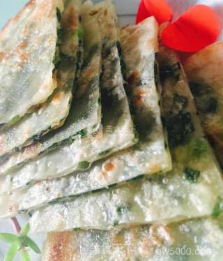 简易版葱油饼的做法步骤：9