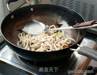 爆炒羊肚的做法步骤：8