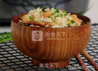 【葱油海鲜饭】--- 让一碗粒粒可口的好米饭承载出一份浓浓的闽南味的做法步骤：13