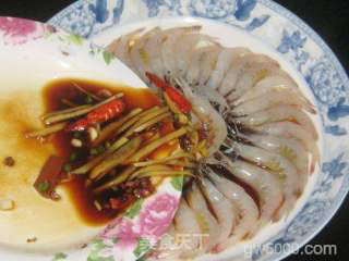 炝青虾（醉虾）的做法步骤：6