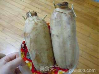 蜜汁桂花糯米藕的做法步骤：16