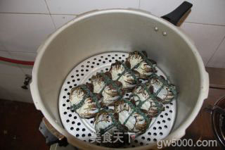 阳澄湖大闸蟹的经典吃法－清蒸的做法步骤：2