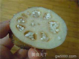 蜜汁桂花糯米藕的做法步骤：12