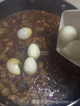 台式香菇卤肉饭的做法步骤：11