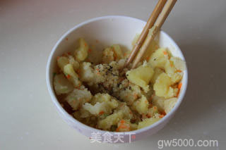 蔬菜鱿鱼圈的做法步骤：4