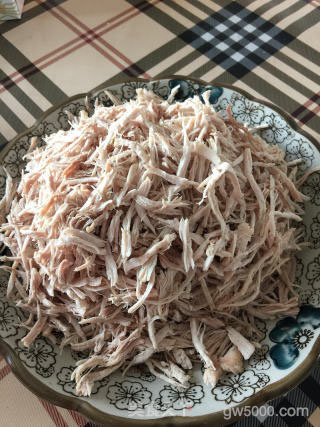 自制肉松的做法步骤：5