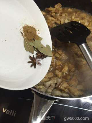 台式香菇卤肉饭的做法步骤：8