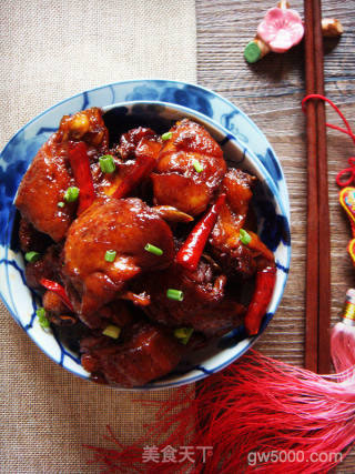 砂锅版三杯鸡的做法步骤：9