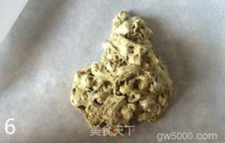 花生抹茶牛轧糖的做法步骤：6