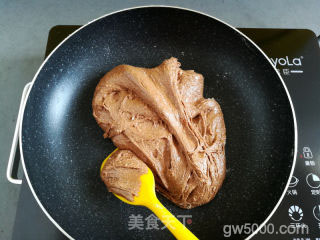 巧克力牛轧糖（耐烤巧克力版）的做法步骤：7