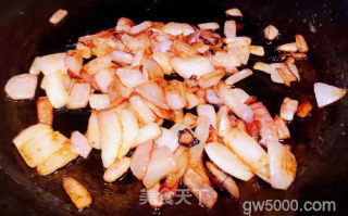 #鸡蛋#香菇鸡蛋卤肉饭的做法步骤：5