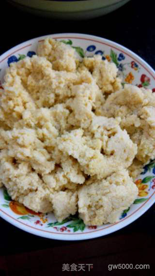 豆渣素肉松的做法步骤：1