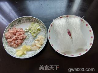 干捞粉丝的做法步骤：1