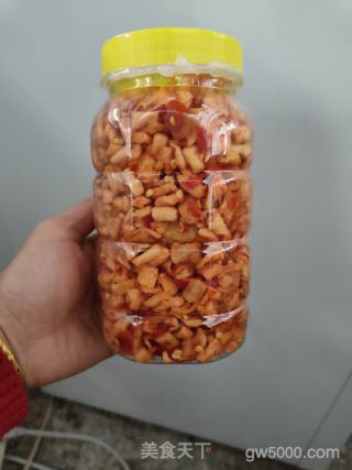 剁椒萝卜皮的做法步骤：3