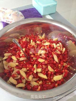 湖南剁椒的做法步骤：8