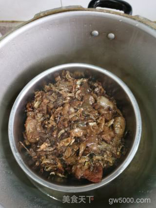 坛子菜蒸五花肉的做法步骤：6