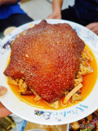 湖南面子扣肉的做法步骤：9