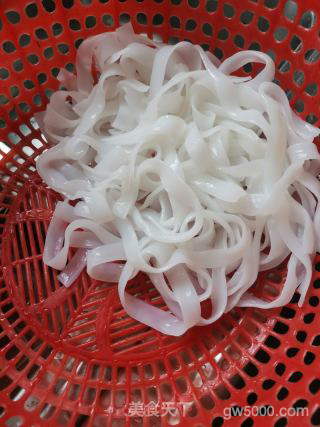 炒汤粉（湖南汤粉）的做法步骤：2