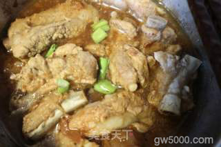 酸梅面豉蒸排骨的做法步骤：5