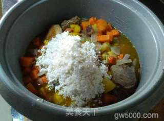 【新疆手抓饭】电饭煲版本的做法步骤：6