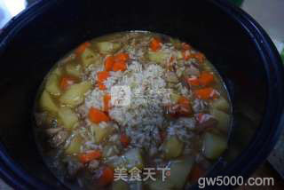 羊肉手抓饭的做法步骤：8