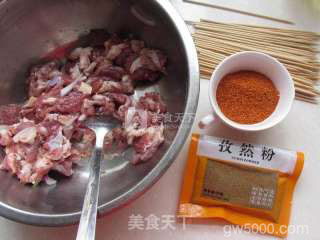 烤羊肉串的做法步骤：5